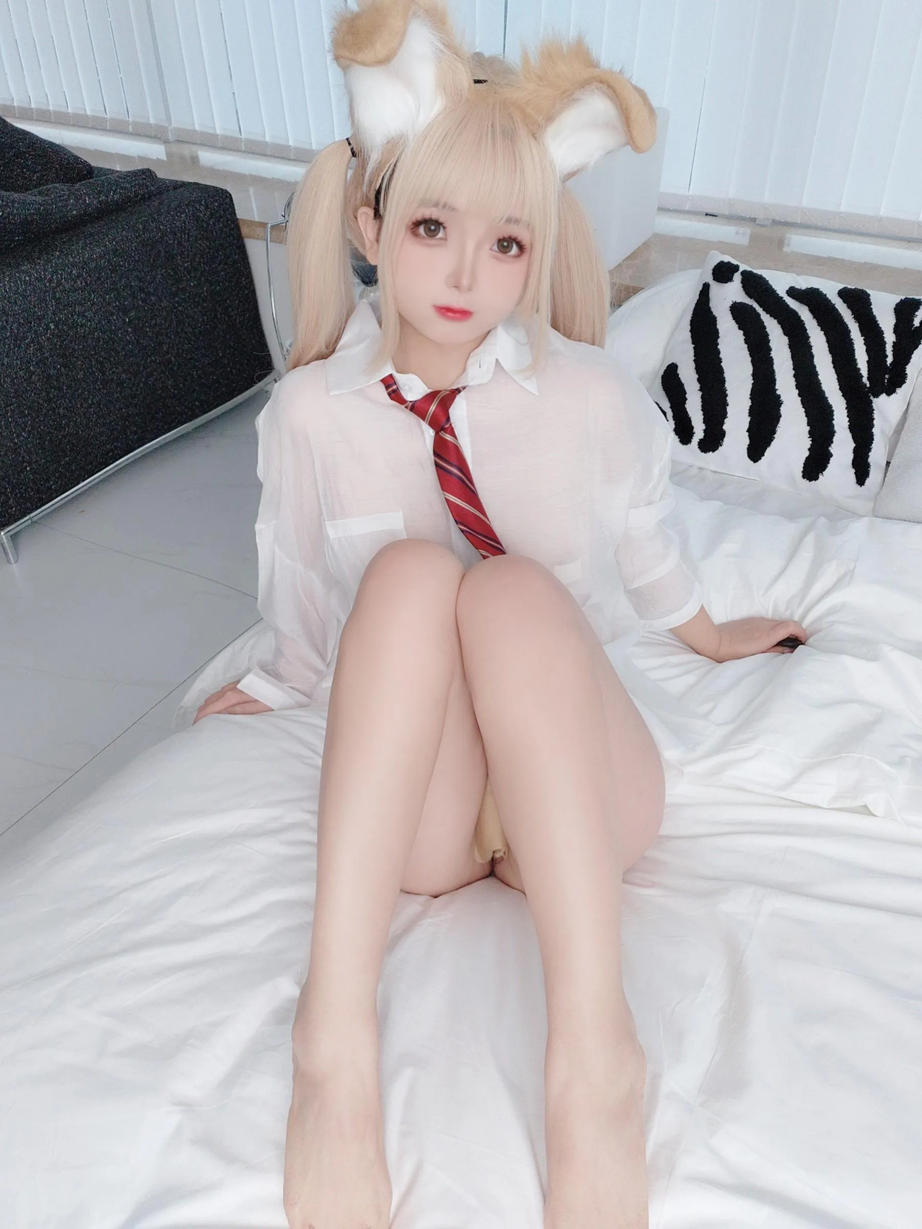 日奈娇 – NO.67 衬衫小狗-自拍 [60P]插图6